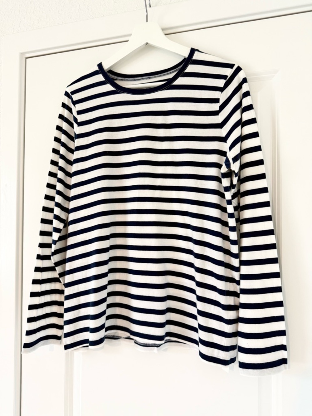 MOVING SALE | New Madewell Northside Vintage Long-Sleeve Tee in Morris Stripe
